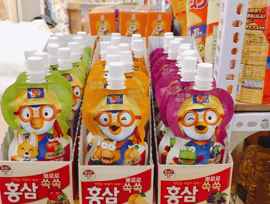 Nước Hồng Sâm Trái Cây Paldo Pororo Vị Việt Quất Nhập Khẩu Hàn Quốc hộp 10 gói 100ml - Ảnh 8