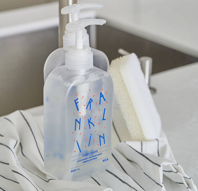 NƯỚC RỬA BÌNH SỮA THUẦN CHAY FRANKLIIN HÀN QUỐC - Ảnh 8