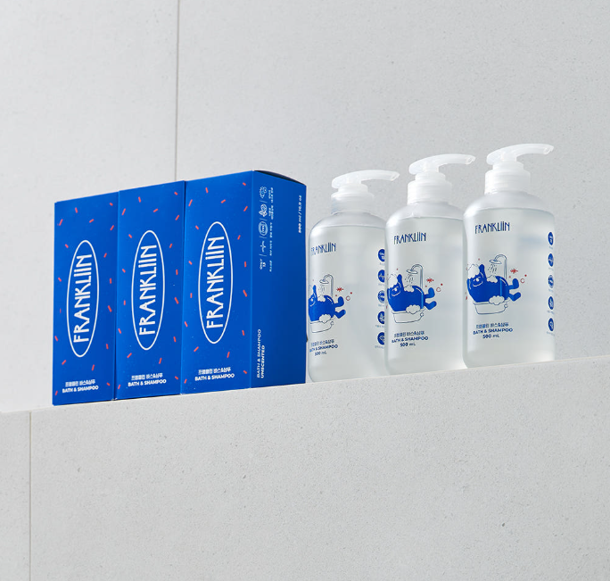 Sữa Tắm Gội Toàn Thân Cho Bé FRANKLiiN Shampoo & Bath Dịu Nhẹ, An Toàn Cho Bé 500ml - Ảnh 3